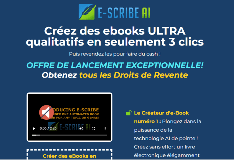 Pack De 2 Formations Avec Droit De Revente PLR Français