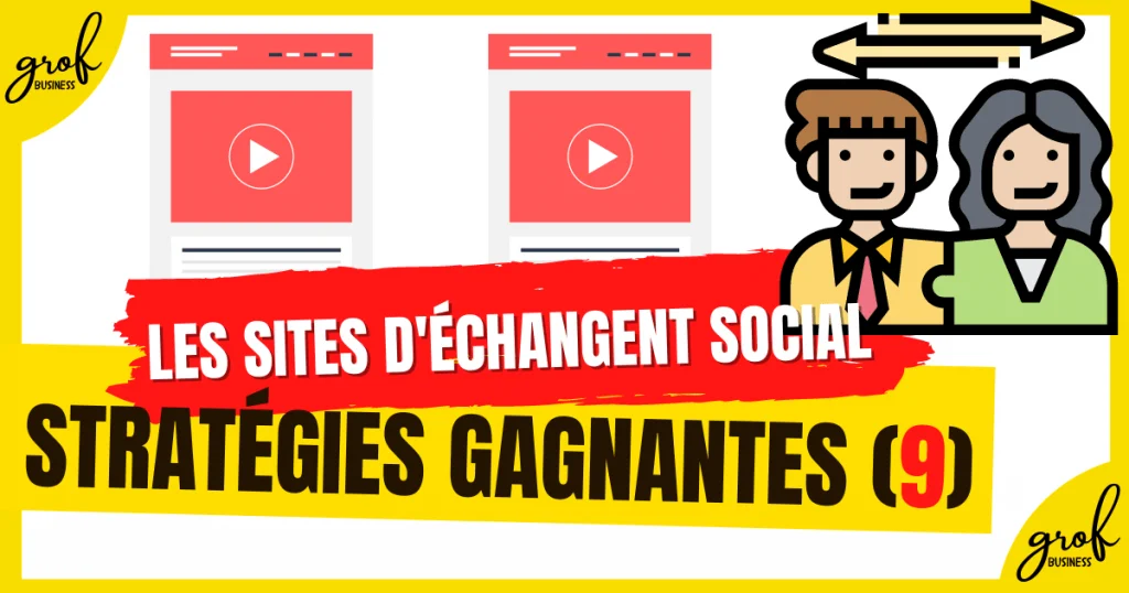 Les sites d'échangent social pour obtenir du trafic en ligne gratuitement