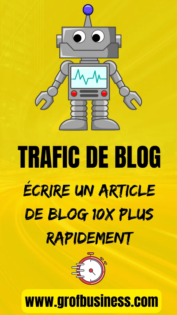 rédiger un article de blog 10X plus rapidement