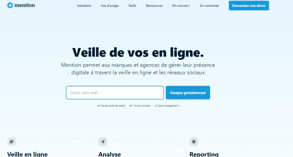 mention une  alternative a Google alerts