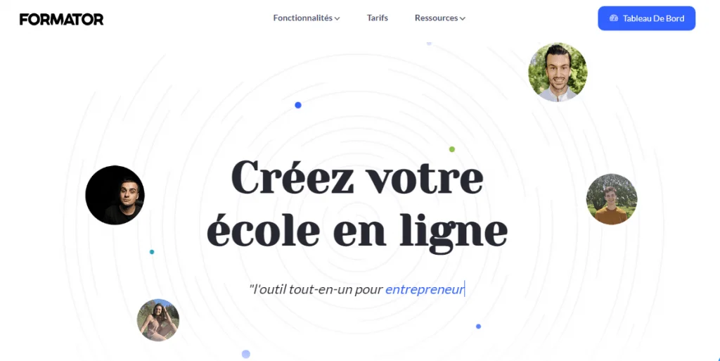 formator pour vendre une formation en ligne