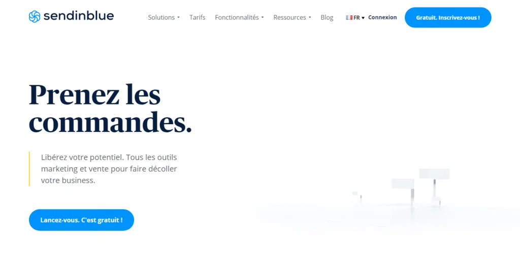 sendinblue logiciel d'email marketing