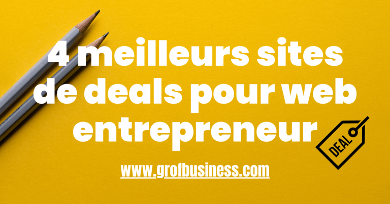 site de deals entrepreneur
