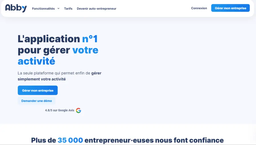Abby - Un logiciel de gestion complet pour auto-entrepreneurs