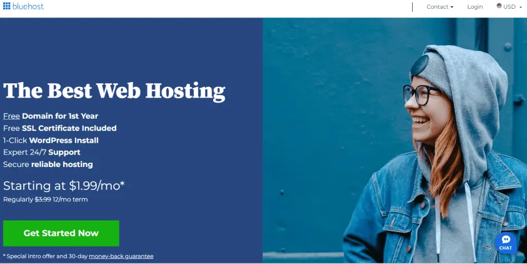 Hébergement web Bluehost