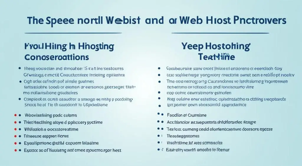 critères de choix d'un hébergeur web