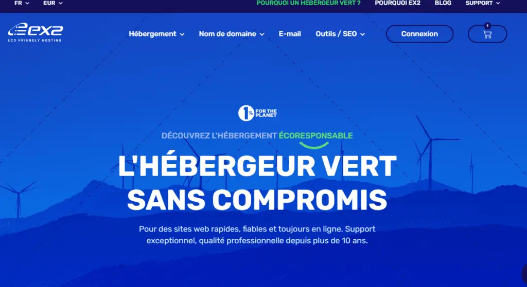 Ex2 hébergement vert