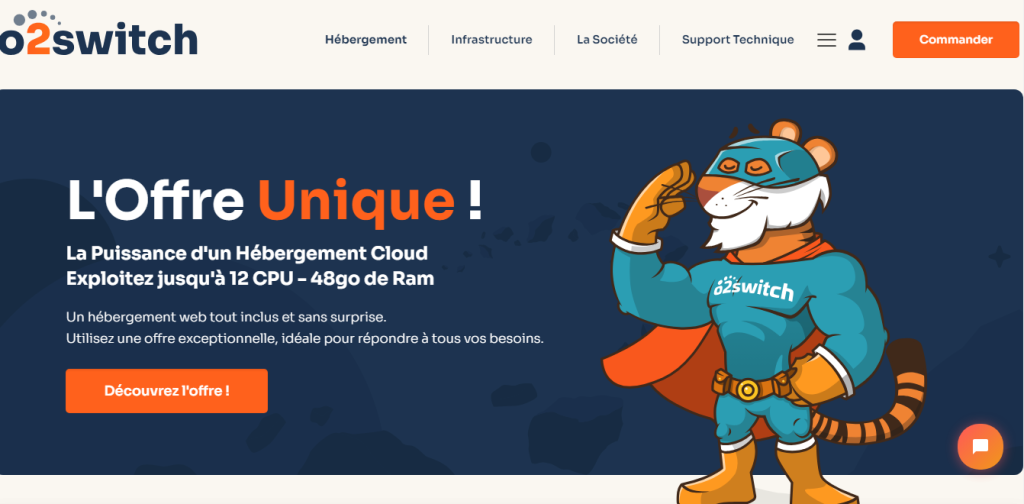 o2switch : Un hébergeur web français de qualité