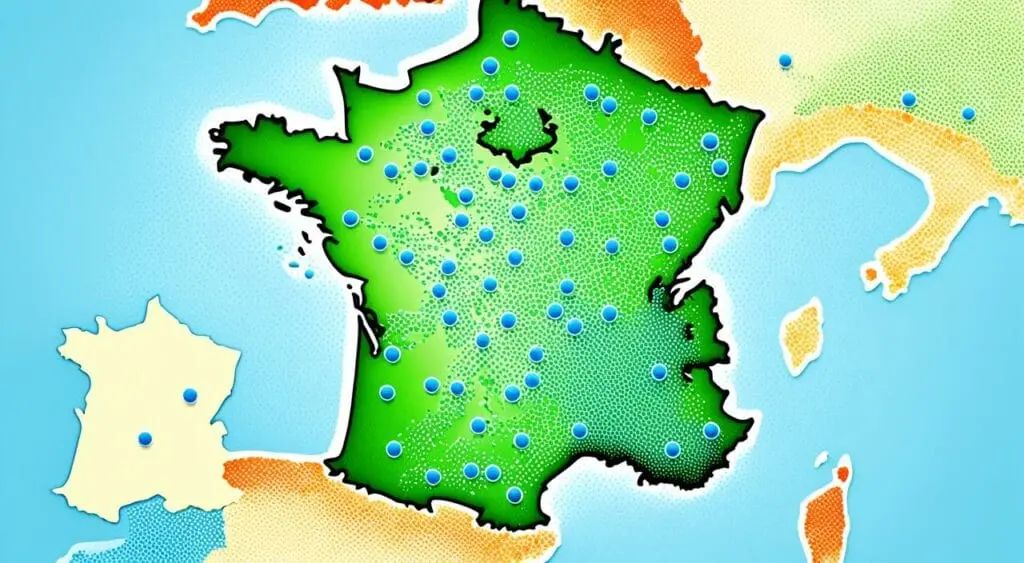 Géolocalisation et infrastructure en France