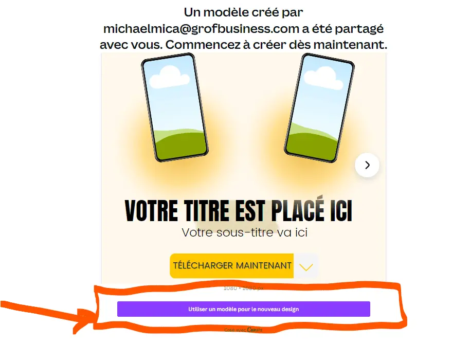 Modèle de Mockups Canva