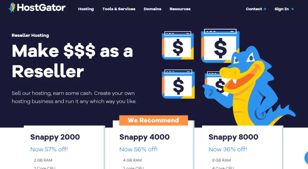 Avis hostgator revendeur