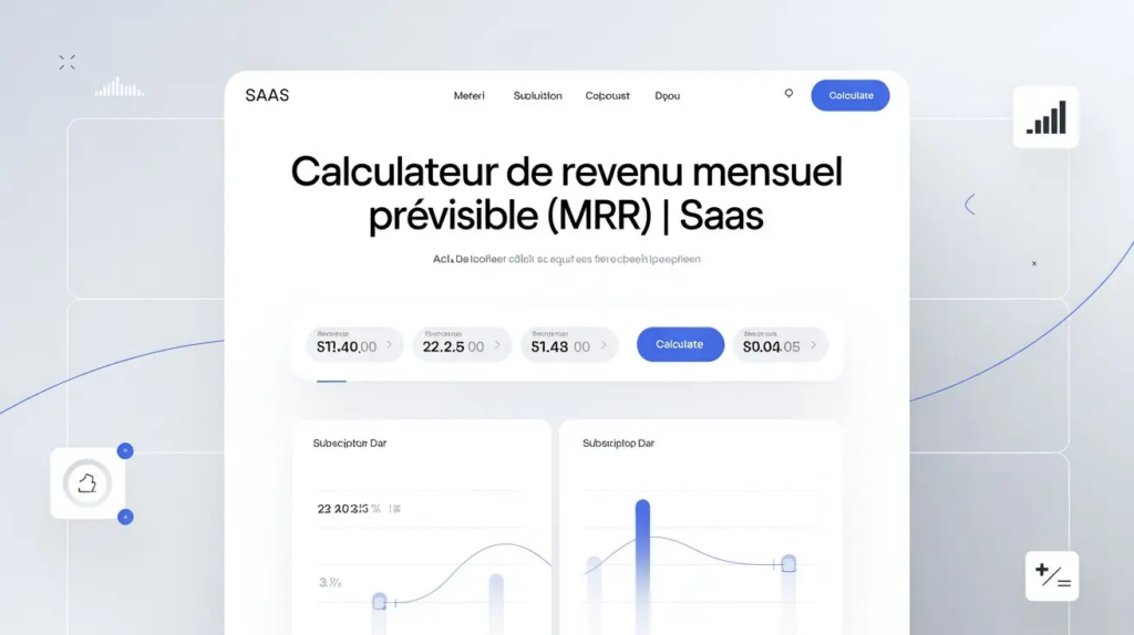 Calculateur MRR Gratuit