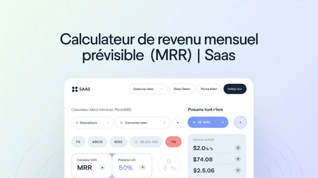 Calculateur MRR Gratuit