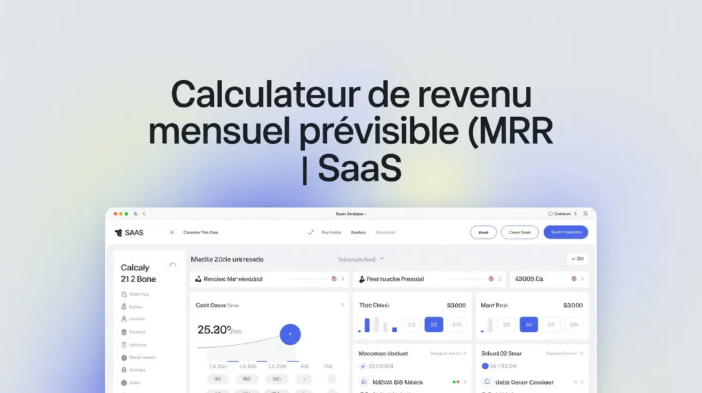 Calculateur MRR Gratuit