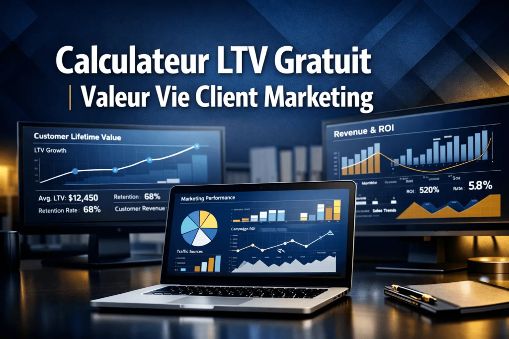 Calculateur de Valeur Vie Client (LTV)