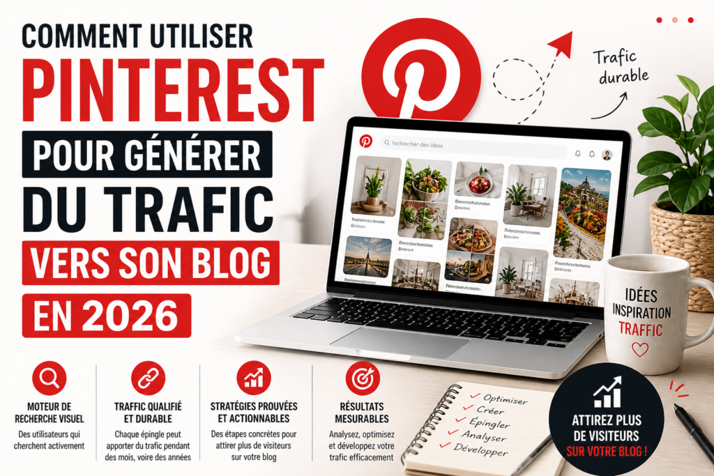 Comment Utiliser Pinterest pour Générer du Trafic vers Son Blog en 2026