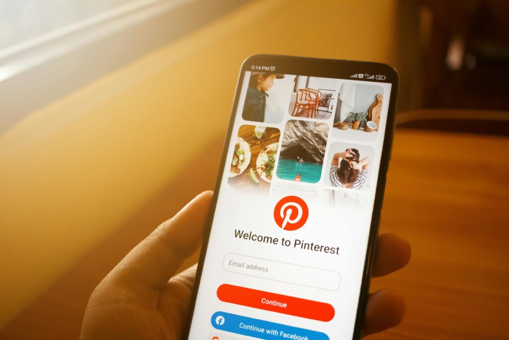faire de la publicité Pinterest